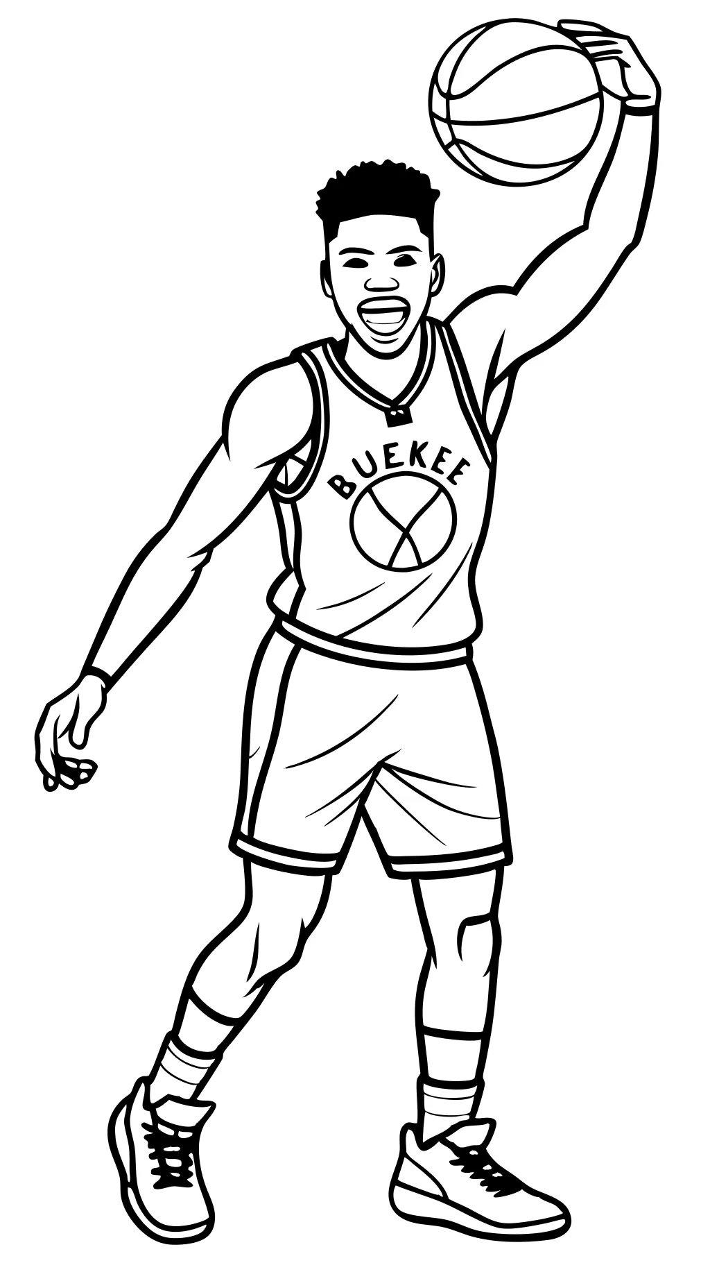 coloriage giannis antetokounmpo